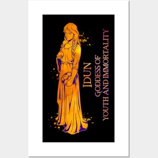 Viking goddess Idun Posters and Art